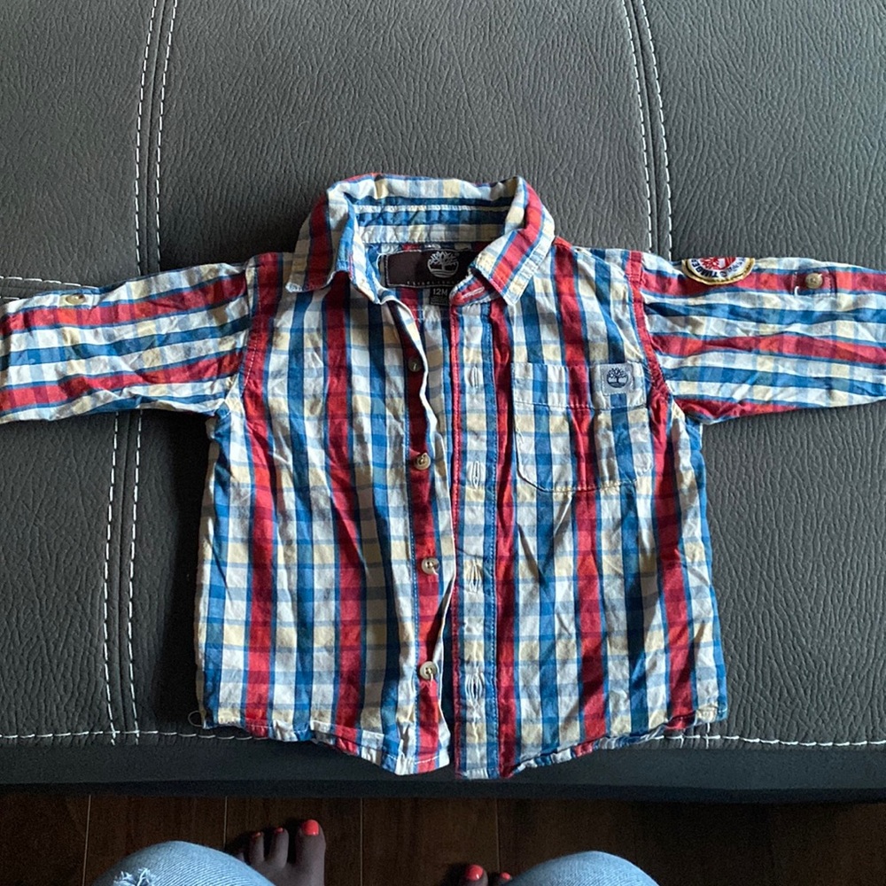 Timberland button up shirt